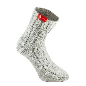Ponožky od babičky Ponožky Do postele pro kluky, šedá 1 ks, XL