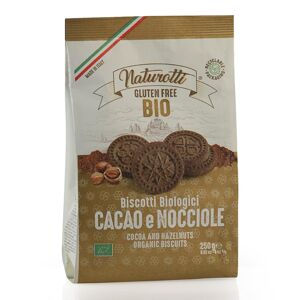 PASTA NATURA Kakaové a lískoříškové sušenky, bezlepkové 220 g