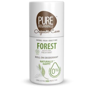 PURE BEGINNINGS Roll On Deodorant Forest BIO TESTER 75 ml