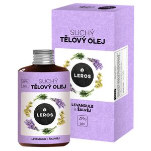 Leros Suchý tělový olej levandule & šalvěj 100 ml