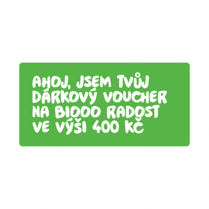 BiOOO Dárkový voucher 400 Kč 1 ks