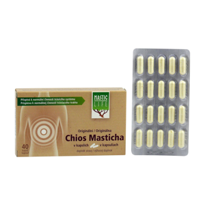 
Chios GMGA Mastichové kapsle, Chios Masticha Capsules 40 ks
		