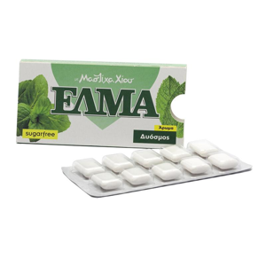 
Chios GMGA Žvýkačky s mastichou Elma Spearmint 14 g, 10 ks
		