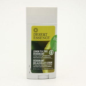 Desert Essence Tuhý deodorant lemon tea tree, Poškozeno 70 ml