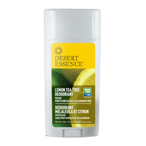 Desert Essence Tuhý deodorant lemon tea tree, Poškozeno 70 ml