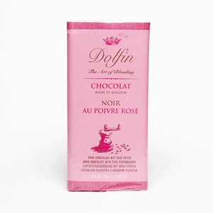 Dolfin Hořká čokoláda s růžovým pepřem 70 g