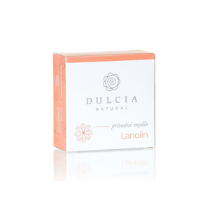 DULCIA natural Přírodní mýdlo lanolin, Exspirace 09/2021 95 g