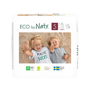 
Eco by Naty Natahovací plenkové kalhotky Junior 12 - 18 kg  20 ks
		