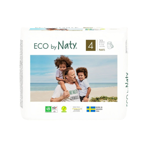 Eco by Naty Natahovací plenkové kalhotky Maxi 8-15 kg 22 ks