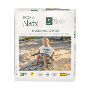 Eco by Naty Plenky Junior 11 - 25 kg  22 ks (13,14 Kč/ks)
