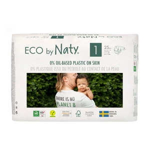 
Eco by Naty Plenky Newborn 2 - 5 kg  25 ks
		