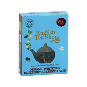 English Tea Shop Bílý čaj borůvka a bezový květ, bio 2 g, 1 ks