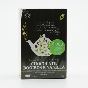 
English Tea Shop Rooibos, čokoláda a vanilka, bio 40 g, 20 ks
		