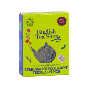 English Tea Shop Štěstí z citronové trávy, máty a tropického ovoce, bio 2 g, 1 ks
