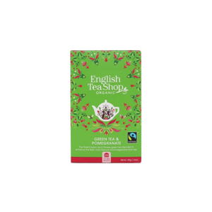 English Tea Shop Zelený čaj granátové jablko, bio 40 g, 20 ks