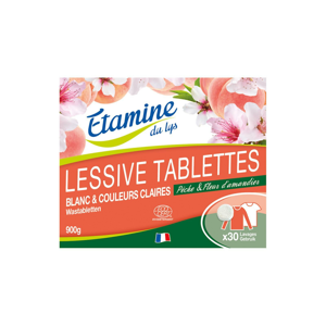 Etamine du Lys Prací tablety broskev a mandlový květ, Poškozeno 30 ks
