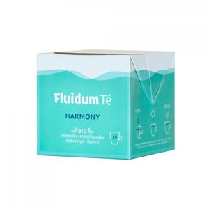 Fluidum Té Harmony, tekutá čajová směs, bio, Exspirace 09/06/21 10 x 10 ml
