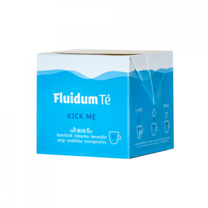 
Fluidum Té Kick me, tekutá čajová směs, bio 10 x 10 ml
		