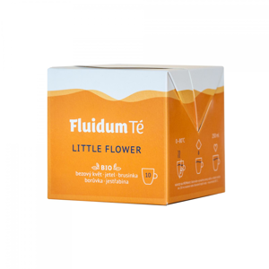 Fluidum Té Little Flower, tekutá čajová směs, bio 10 x 10 ml