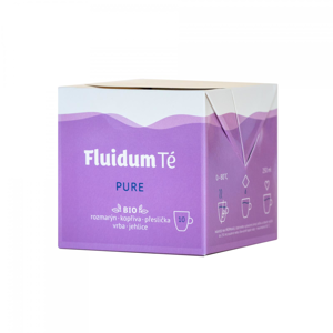 Fluidum Té Pure, tekutá čajová směs, bio 10 x 10 ml