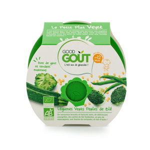
Good Gout BIO Brokolice, cuketa a zelené fazolky s tarhoňou 220 g
		