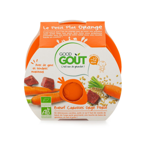 Good Gout BIO Hovězí s mrkví a ječnými kroupami 220 g