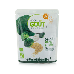 
Good Gout BIO Quinoa s brokolicí a ricottou 220 g
		