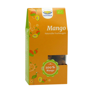 
Govinda Mangové kuličky, Bio 120 g
		