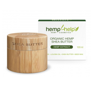 Hemp For Help Bio bambucké máslo s konopným extraktem 100 ml