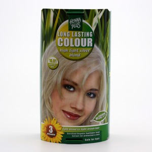 
Henna Plus Dlouhotrvající barva Extra stříbrná blond 10.01 100 ml
		