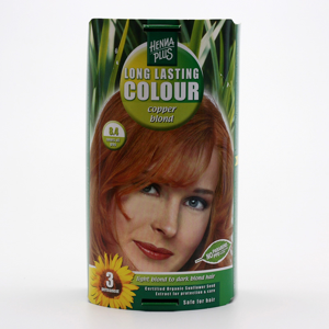 
Henna Plus Dlouhotrvající barva Měděná blond 8.4 100 ml
		