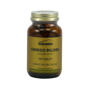 
Herba Medica Ginkgo Biloba 50 g,100 ks (tablet)
		