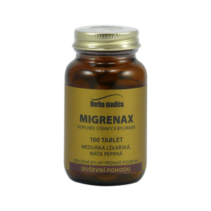 
Herba Medica Migrenax 50 g,100 ks (tablet)
		