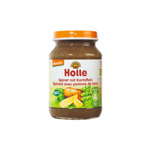 Holle Holle Bio Špenát s bramborem 190 g