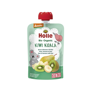 Holle Kiwi Koala Bio ovocné pyré hruška, banán, kiwi 100 g