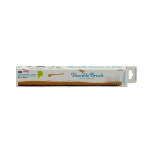 
Humble Brush Dětský kartáček na zuby Ultra soft 1 ks, 14,5 cm bílý
		
