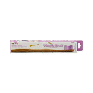 
Humble Brush Dětský kartáček na zuby Ultra soft 1 ks, 14,5 cm růžový
		