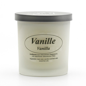
Kerzenfarm Přírodní svíčka Vanilla, mléčné sklo 1 ks, 8 cm
		