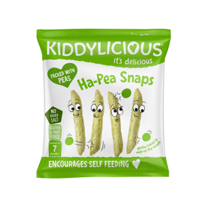 KIDDYLICIOUS Ha-Pea Snaps hráškové lusky 15 g