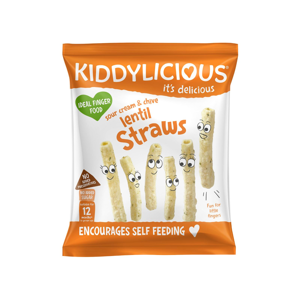 
KIDDYLICIOUS Veggie Straws lentil tyčinky čočkové 15 g
		