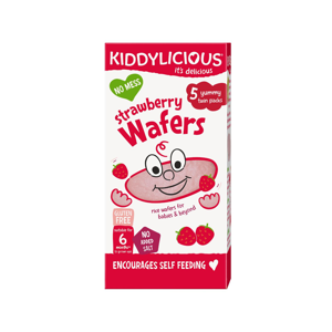 
KIDDYLICIOUS Wafers Mini strawberry oplatky jahodové mini 5x4 g
		