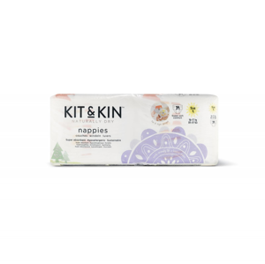 
KIT & KIN Naturally Dry nappies Maxi Plus (10-17 kg) eko plenky velikost 4 34 ks
		