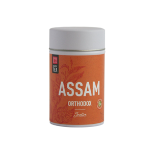 
Klasek Tea Černý čaj Assam Orthodox Satrupa, kovová dóza, bio 70 g
		