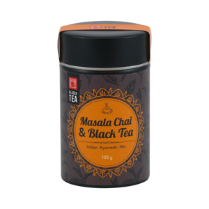 
Klasek Tea Černý čaj Masala, kovová dóza 100 g
		