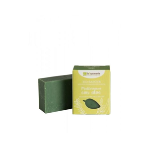 
laSaponaria Tuhé olivové mýdlo BIO, Středomořské bylinky s aloe 100 g
		