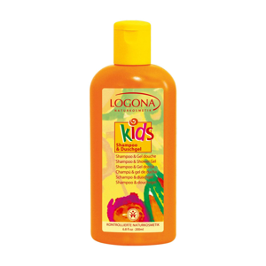 Logona Sprchový gel a šampon, Kids 200 ml