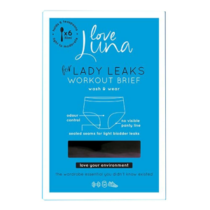 love Luna Inkontinenční kalhotky Workout 1 ks, M