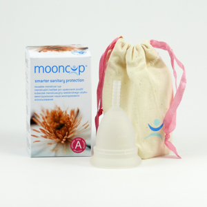 
Mooncup Menstruační kalíšek velikost A (větší) 1 ks
		