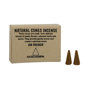 
Natural Cones Incense Vonné jehlánky NagChampa 25 ks
		