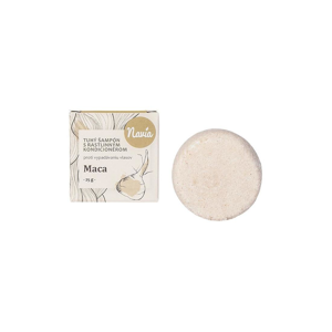 
Navia/Kvitok Tuhý šampon s rostlinným kondicionérem, Maca 25 g
		